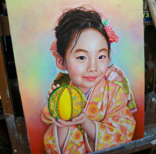 吉田肖像画塾参加者肖像画作品